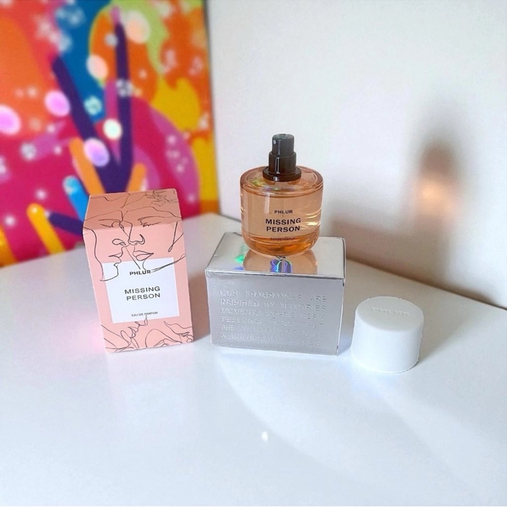PHLUR Missing Person Eau De Parfum – 1.7 oz / 50 mL New in open Box